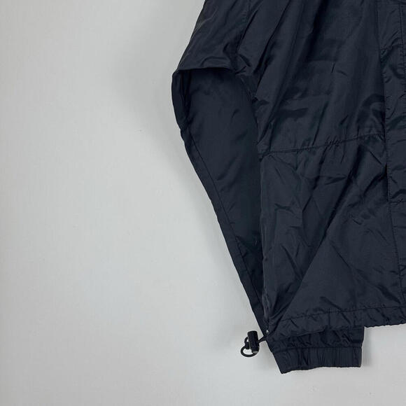 Vintage 1980s Nike Jacket Mens M Windbreaker Full Zip Boxy Fit Convertible Hood - Picture 7 of 11